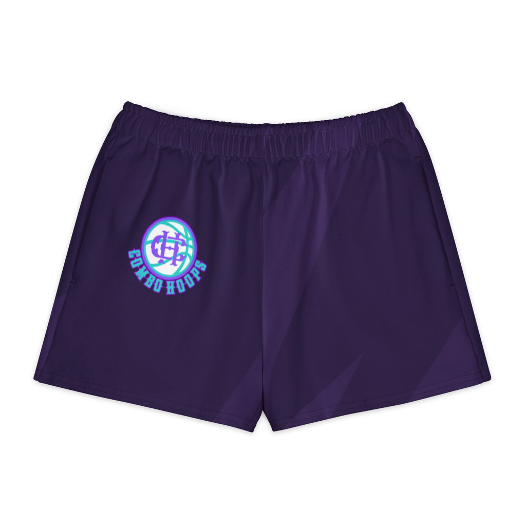Purple cotton shorts