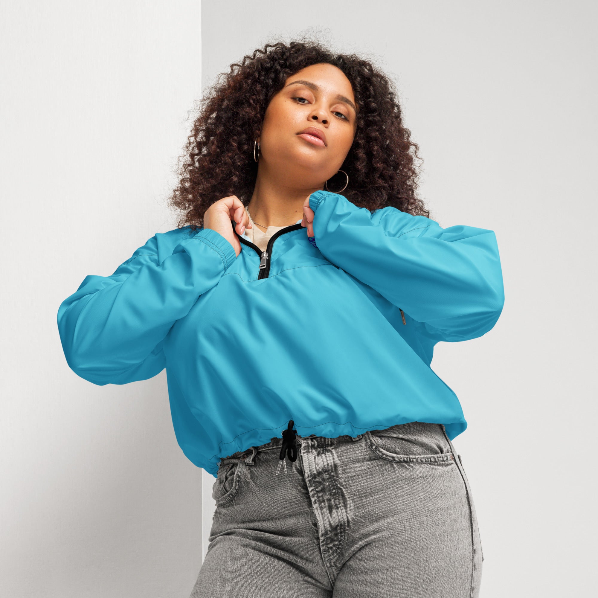 Women’s cropped windbreaker
