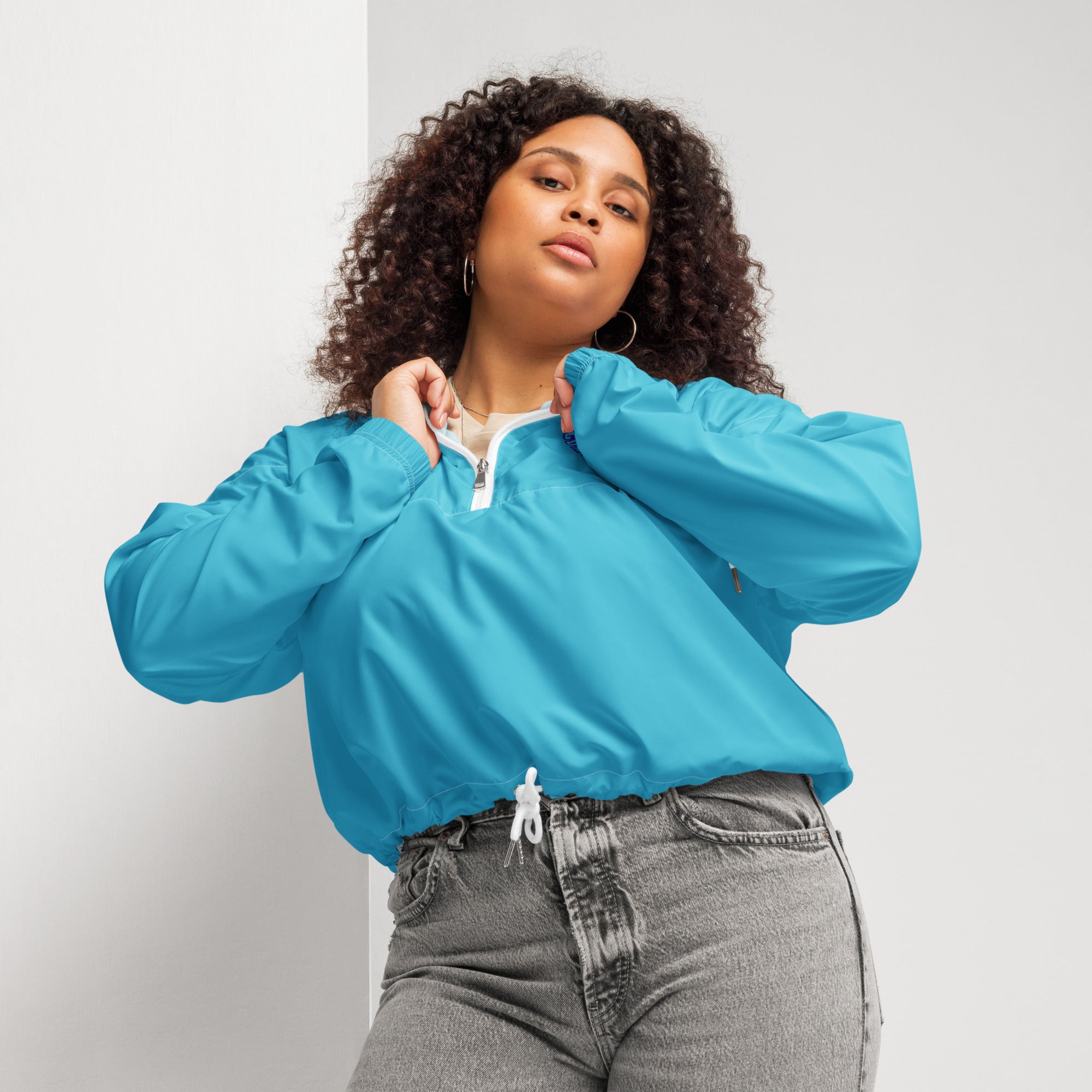Women’s cropped windbreaker