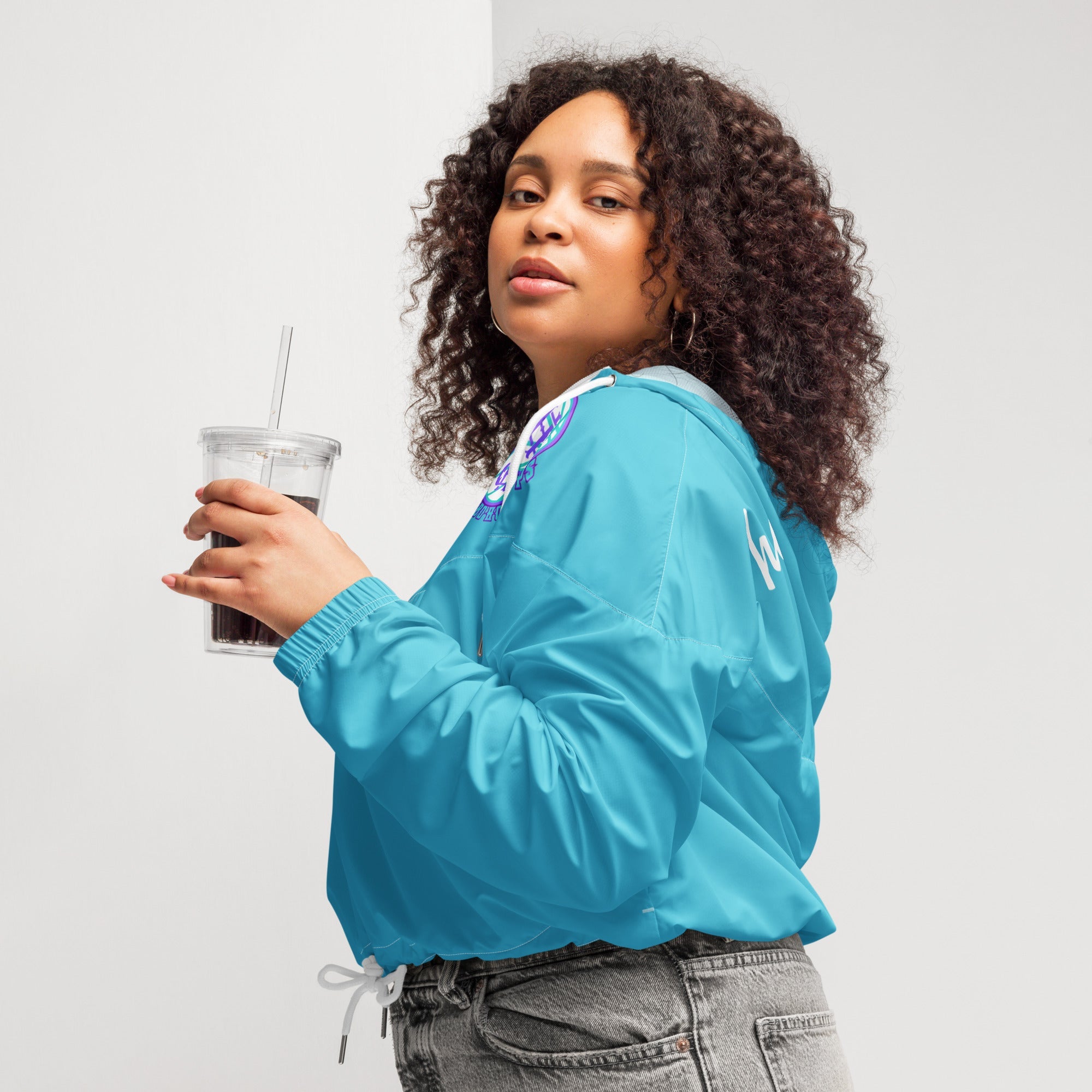 Women’s cropped windbreaker