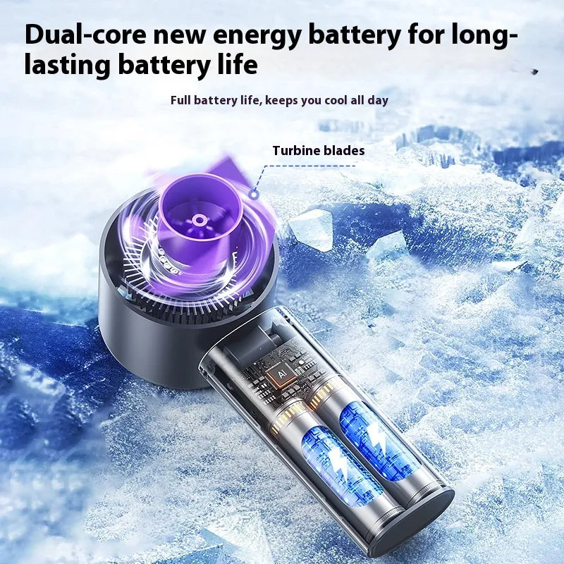 Compact Turbine Fan – Rechargeable