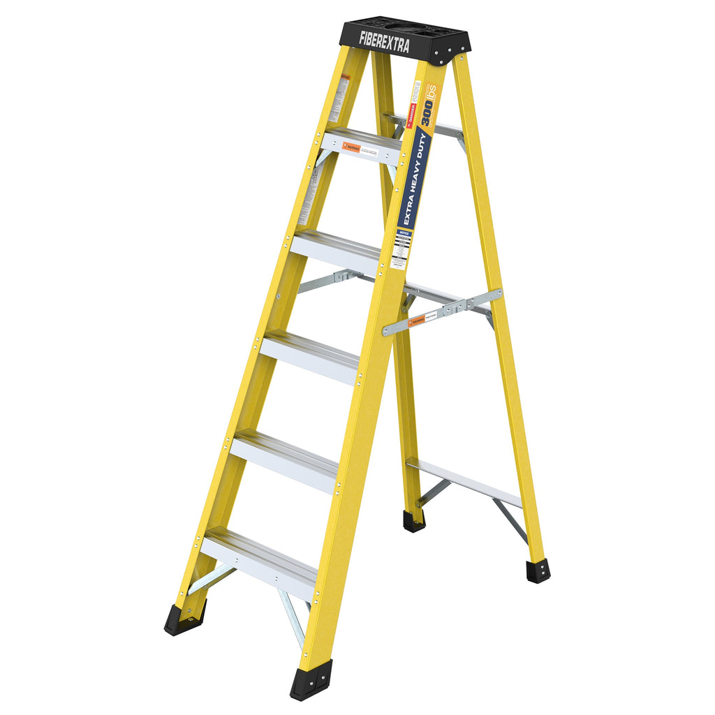 Fiberglass Reinforced Single Side Ladder – 6 Steps
