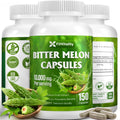 Bitter Melon Capsules, 1000mg, 150 Capsules - Gluten Free, Non-GMO