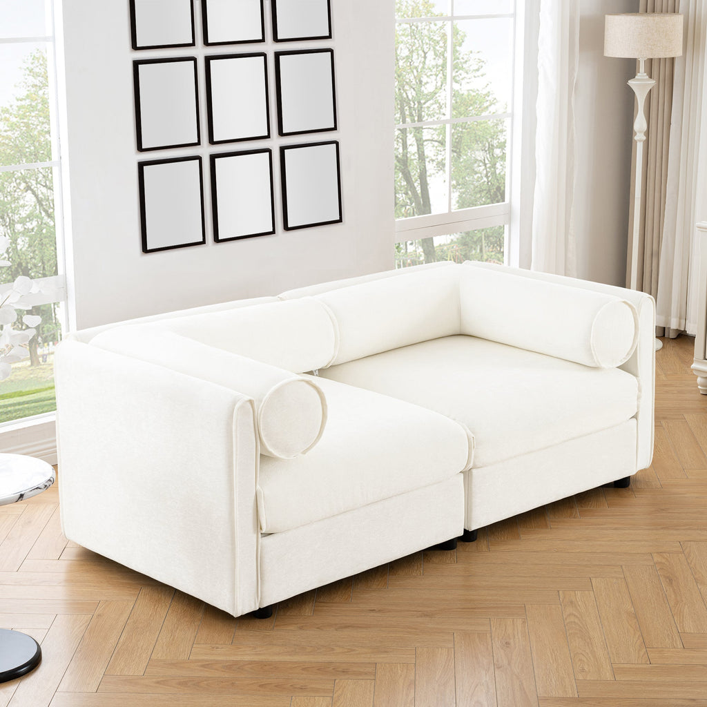 Stylish Chenille Sofa