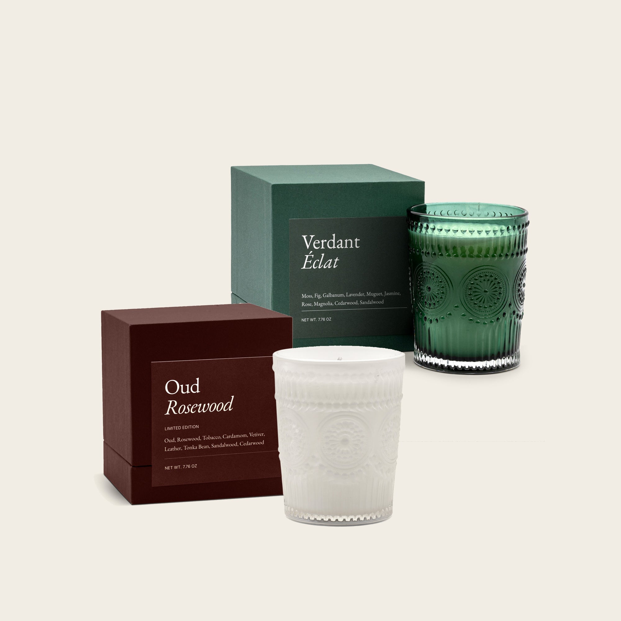 Noir Swiss Scented Glass Candle