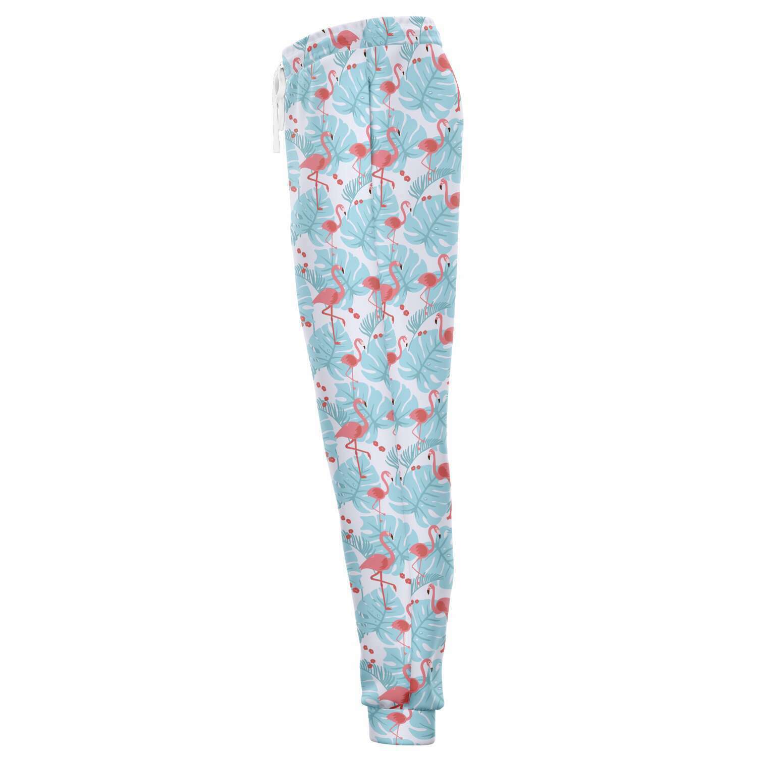 Flamingo Blue Floral Joggers