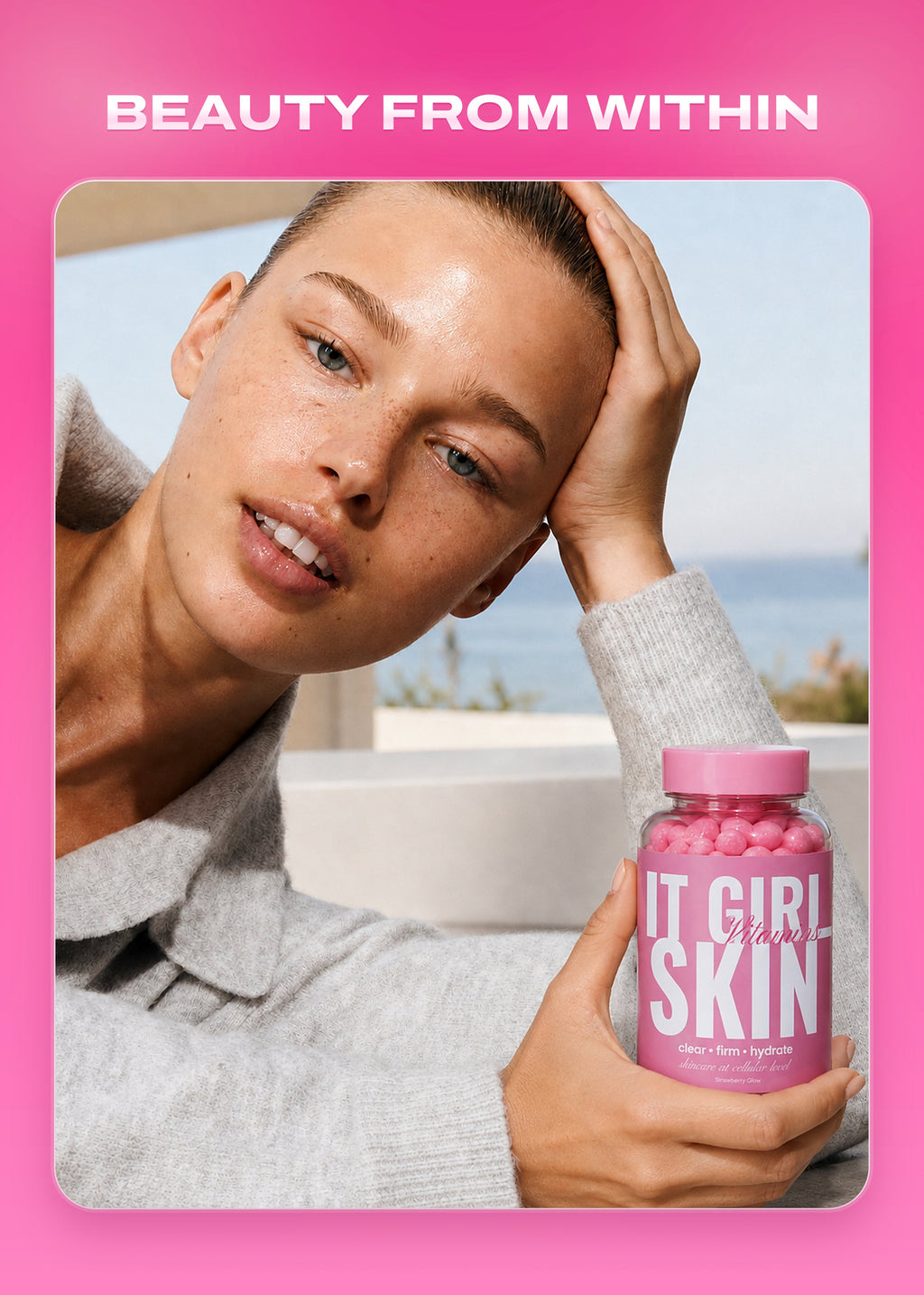 It Girl Skin | Strawberry Beauty Gummies