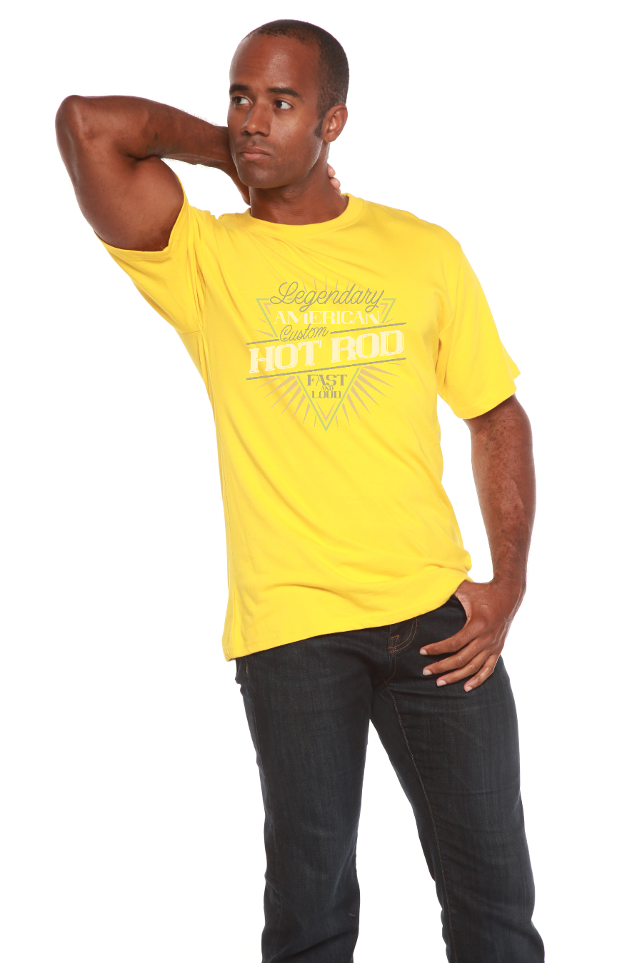 Legendary American Men's Bamboo Viscose/Organic Cotton Short Sleeve Graphic T-Shirt