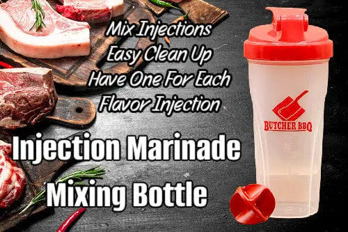 Marinade Mixing Bottle for Injection Marinade | Butcher BBQ