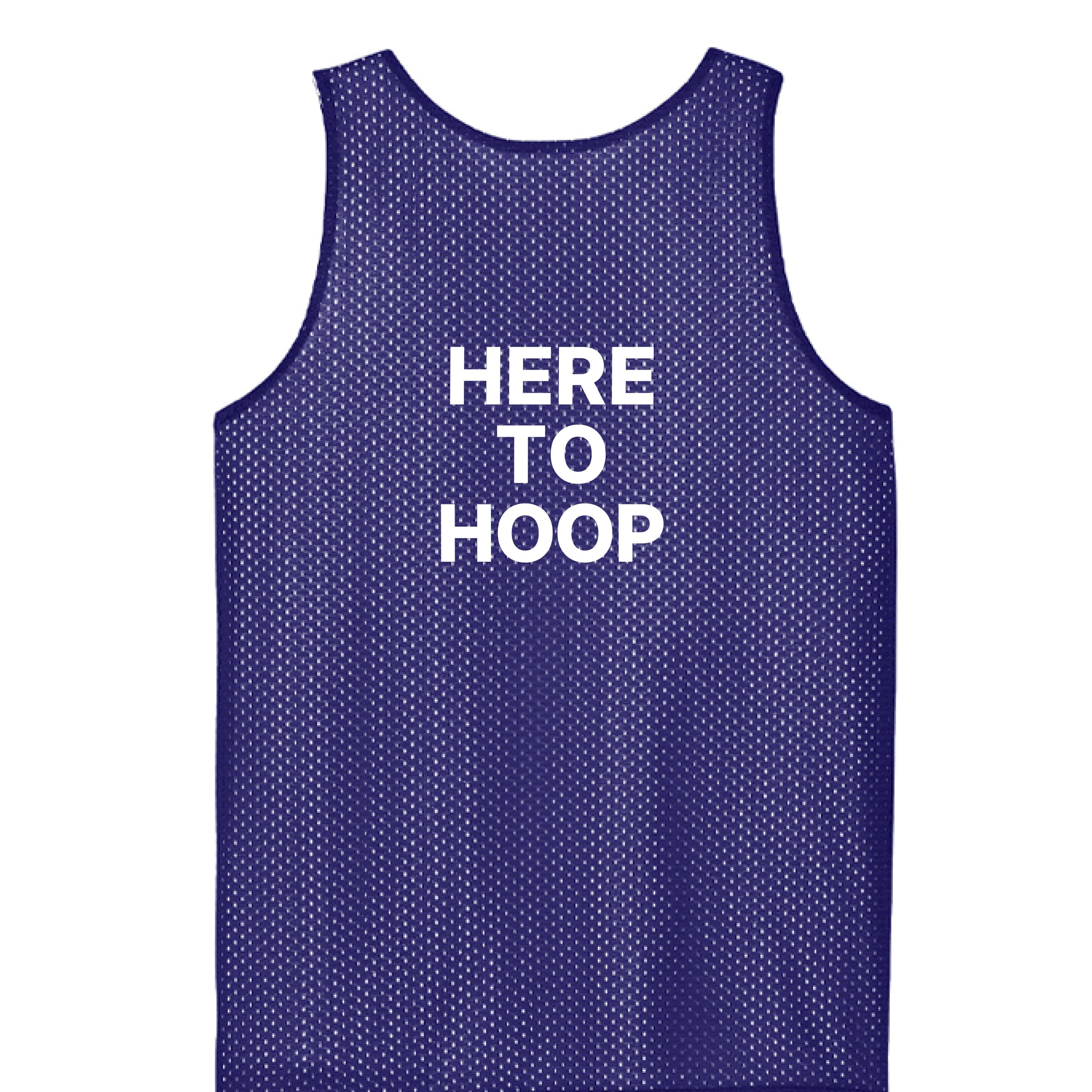 Here to Hoop Pinnie