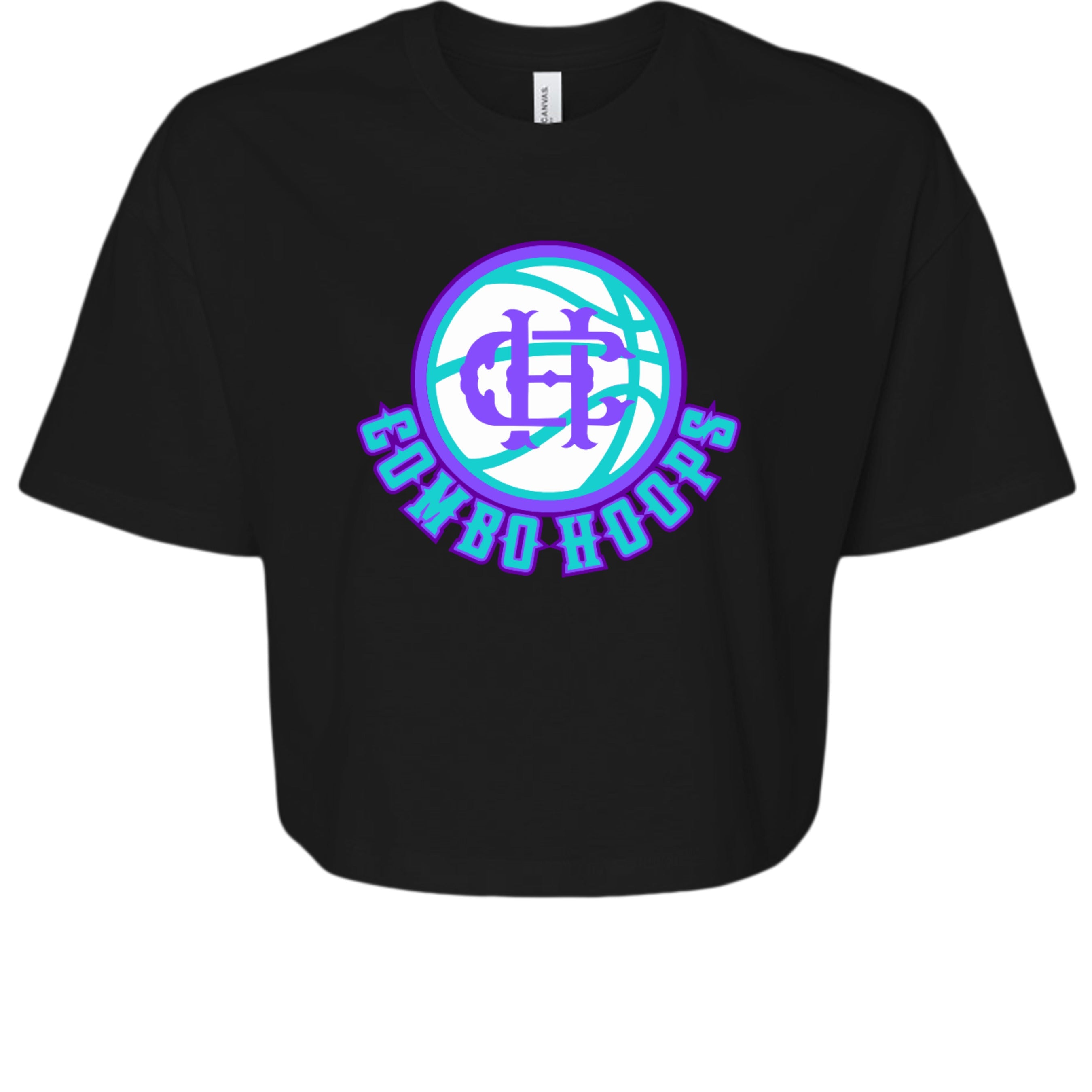 Here to hoop womens crop