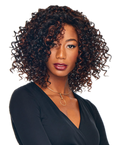 Hairdo Sassy Curl Wig, Average Cap, R2 Ebony