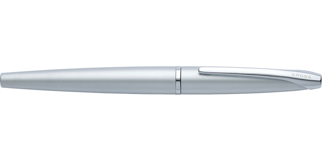 ATX® Pure Chrome Stainless Steel Extra Fine Nib Fountain Pen