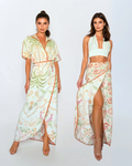 Reversible Wrap Skirt - Marbella