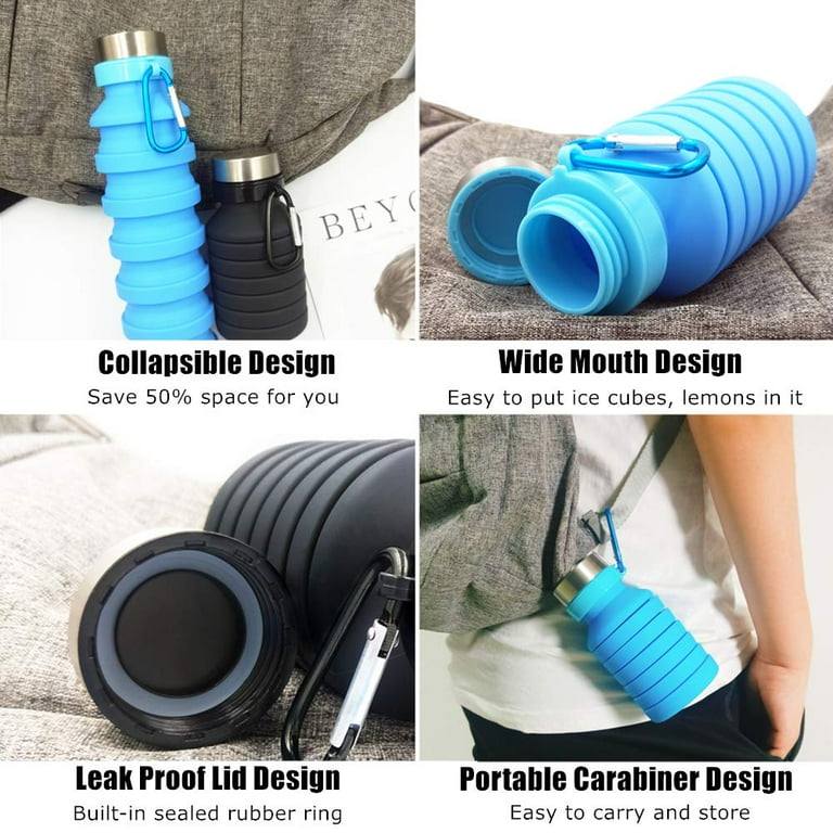 Collapsible Water Bottle (20 oz)