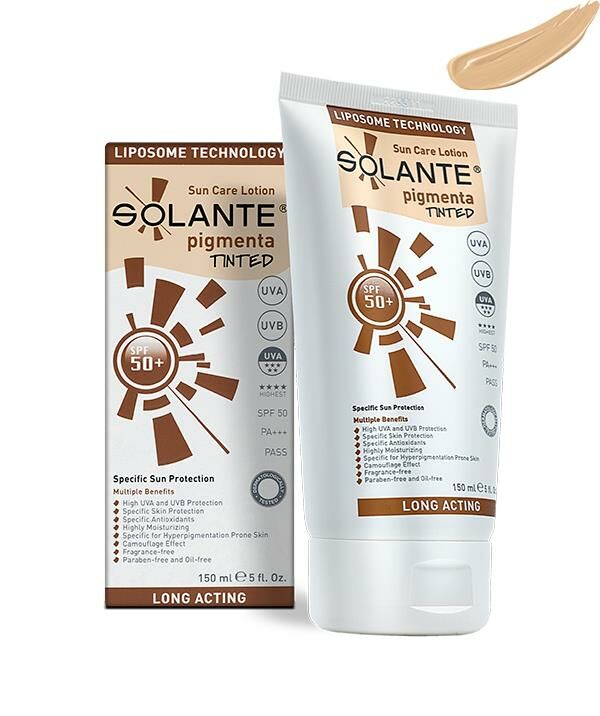 Solante Pigmenta Tinted Spf 50+ 150ml