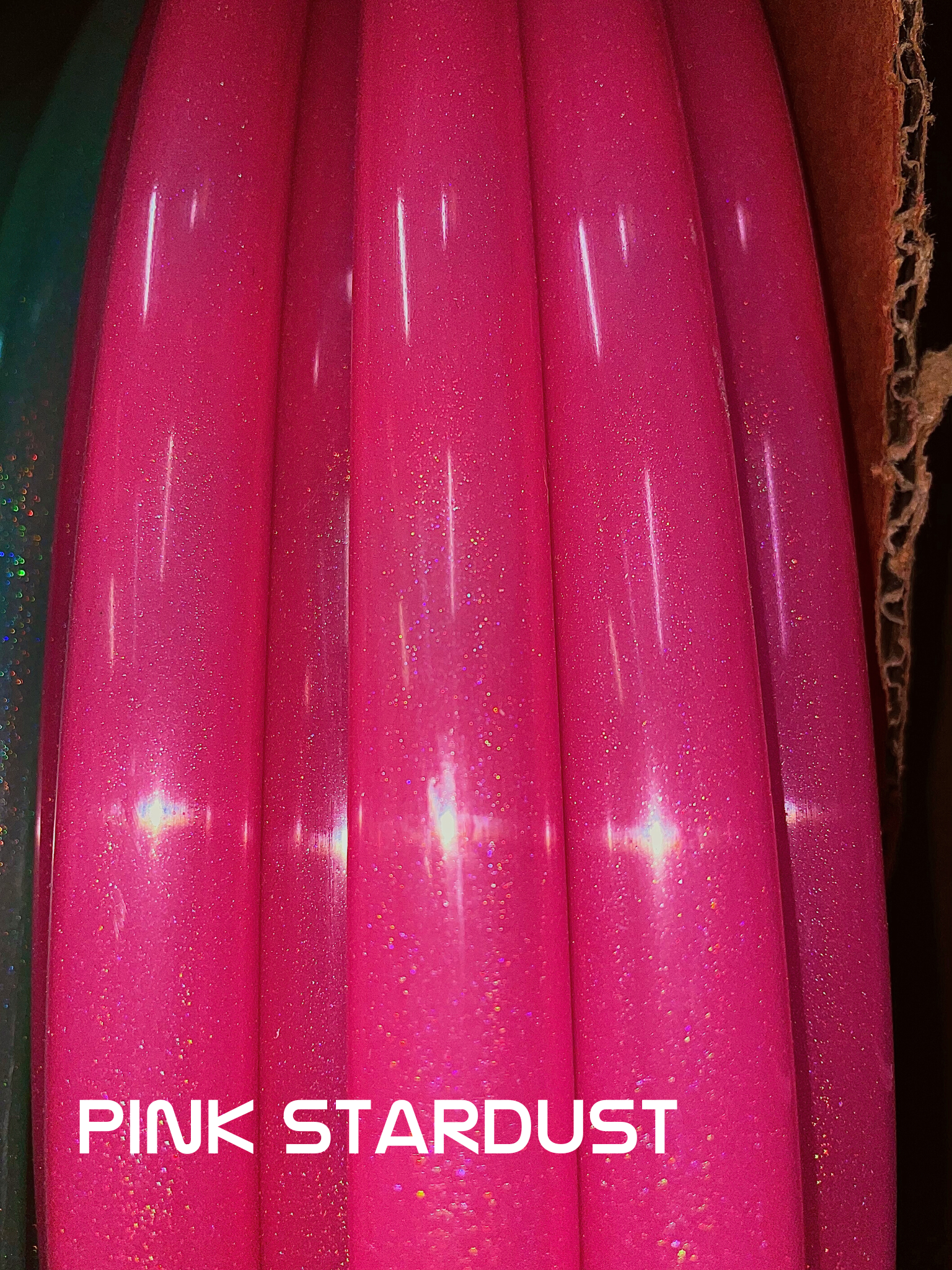 Pink Stardust 5/8" Polypro Hula Hoop - Ready to Ship