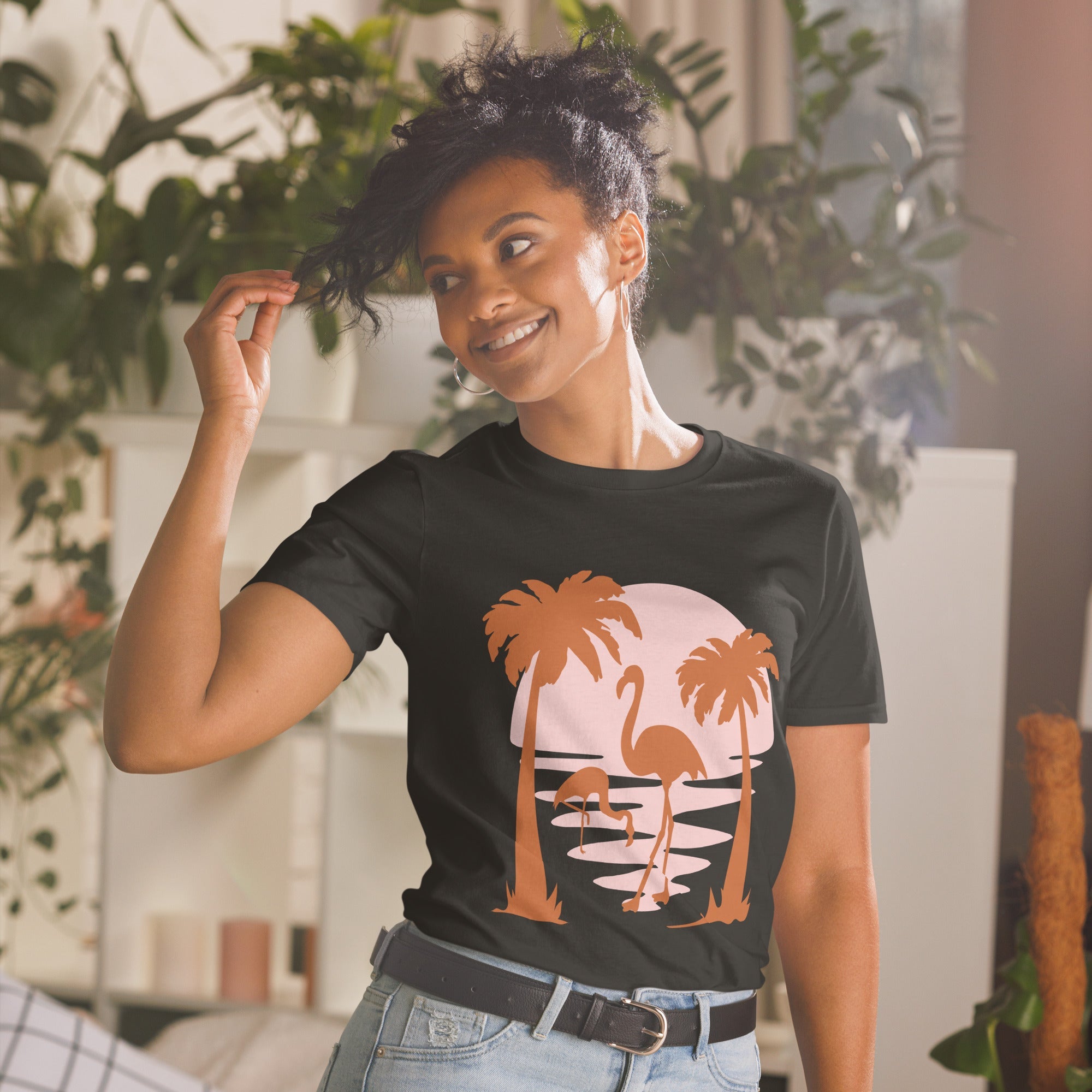Tropical Flamingo T-Shirt