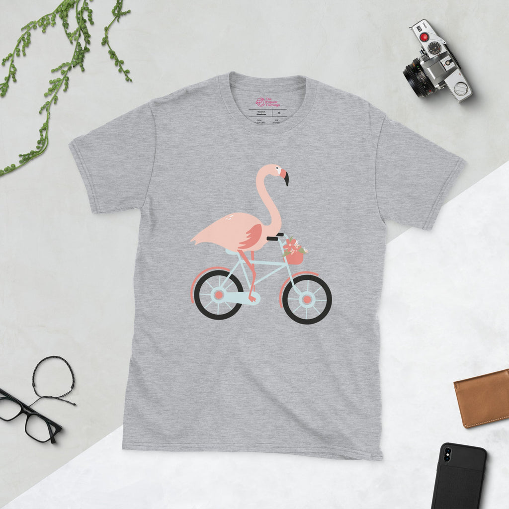 Flamingo Bicycle T-Shirt