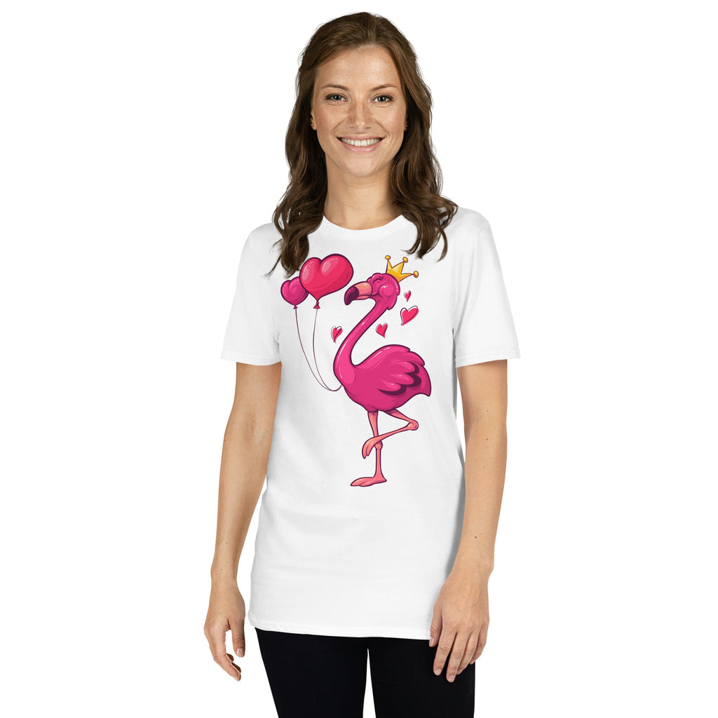 Original The Popular Flamingo Valentine's Day T-Shirt