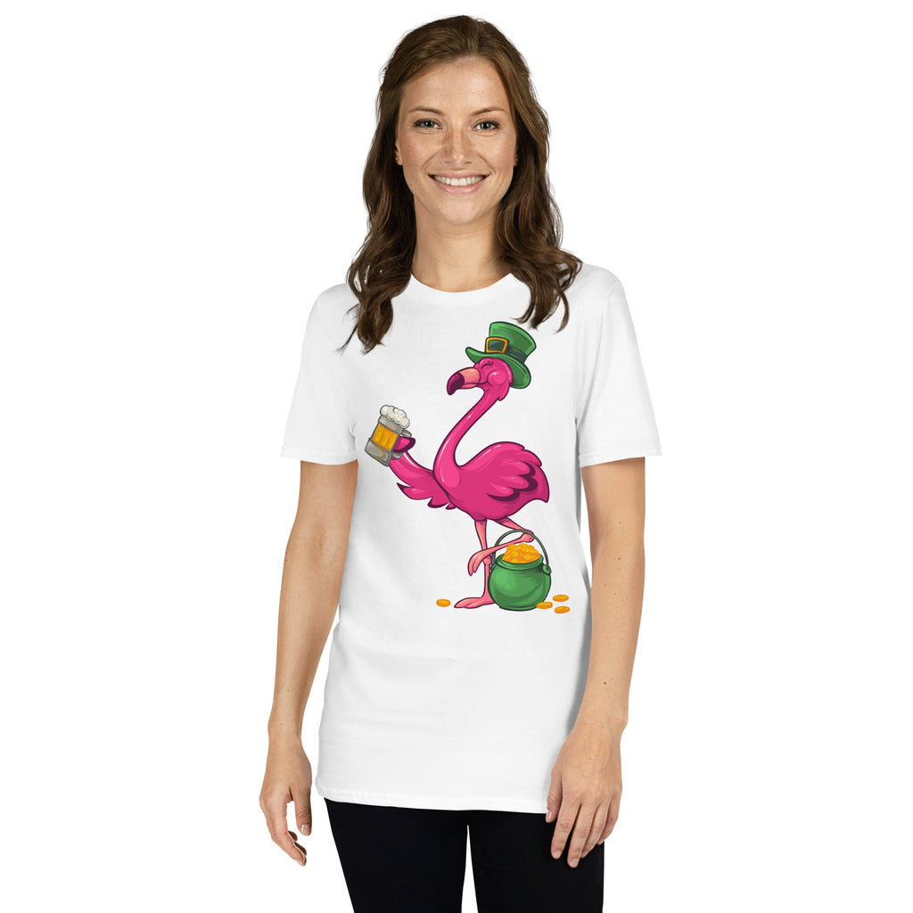 Original The Popular Flamingo St. Patrick's Day T-Shirt