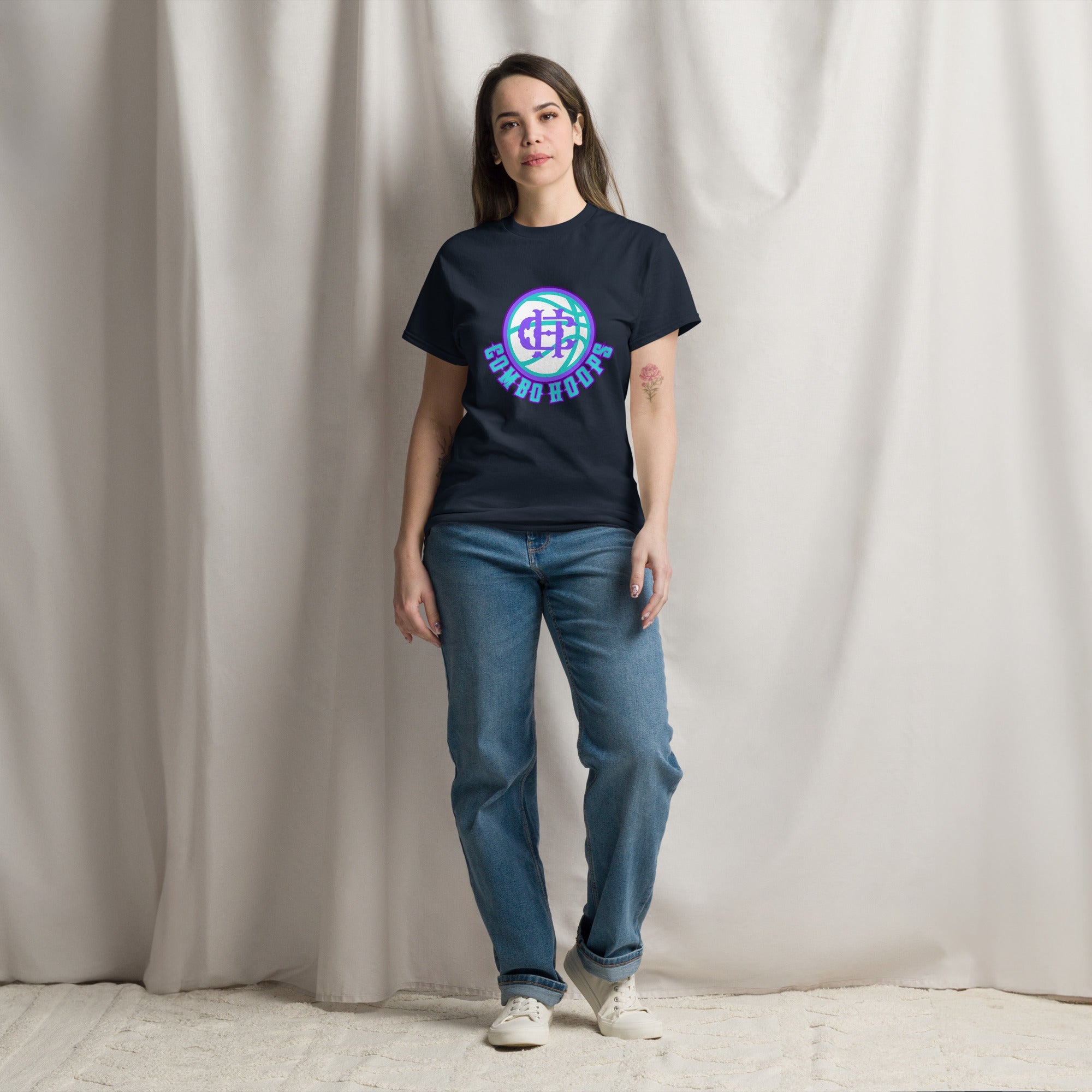 Mens Combo Hoop classic tee