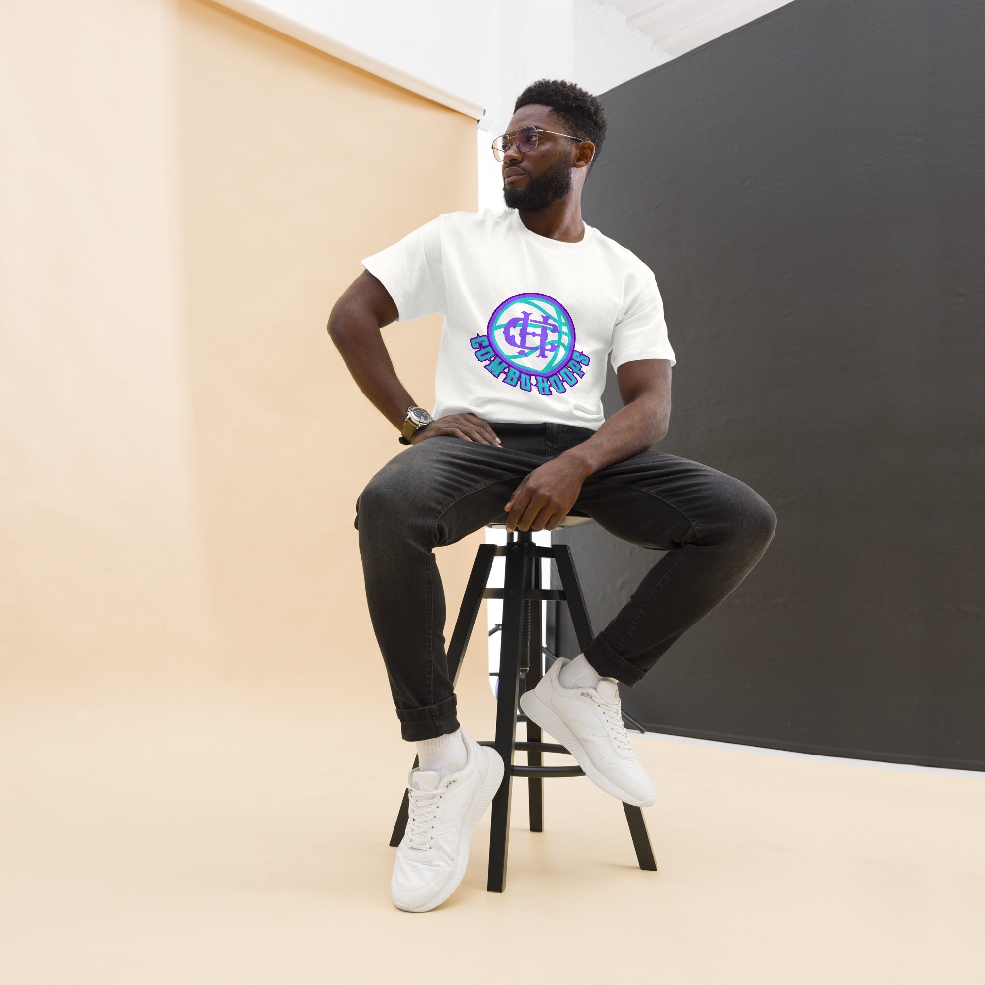 Mens Combo Hoop classic tee