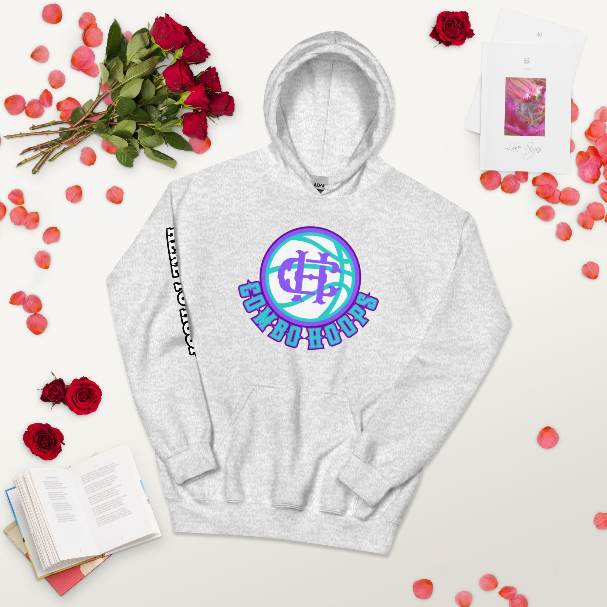 NH Combo Hoops Unisex Heavy Blend Hoodie – Cozy Fleece Sweatshirt