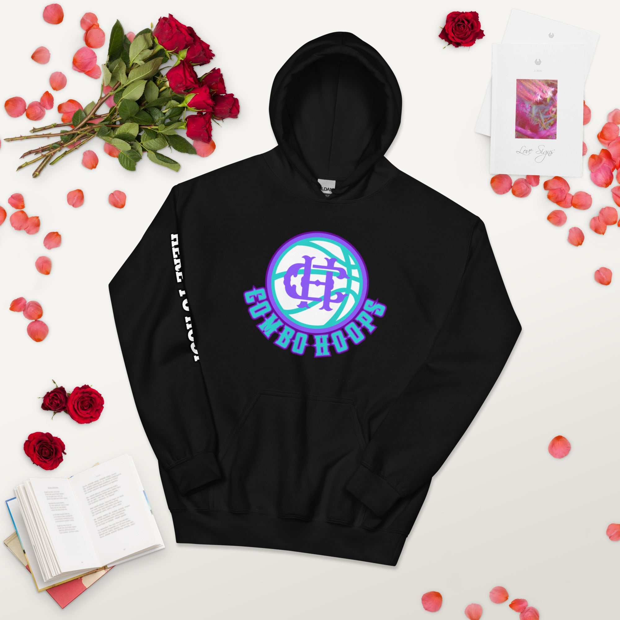 NH Combo Hoops Unisex Heavy Blend Hoodie – Cozy Fleece Sweatshirt
