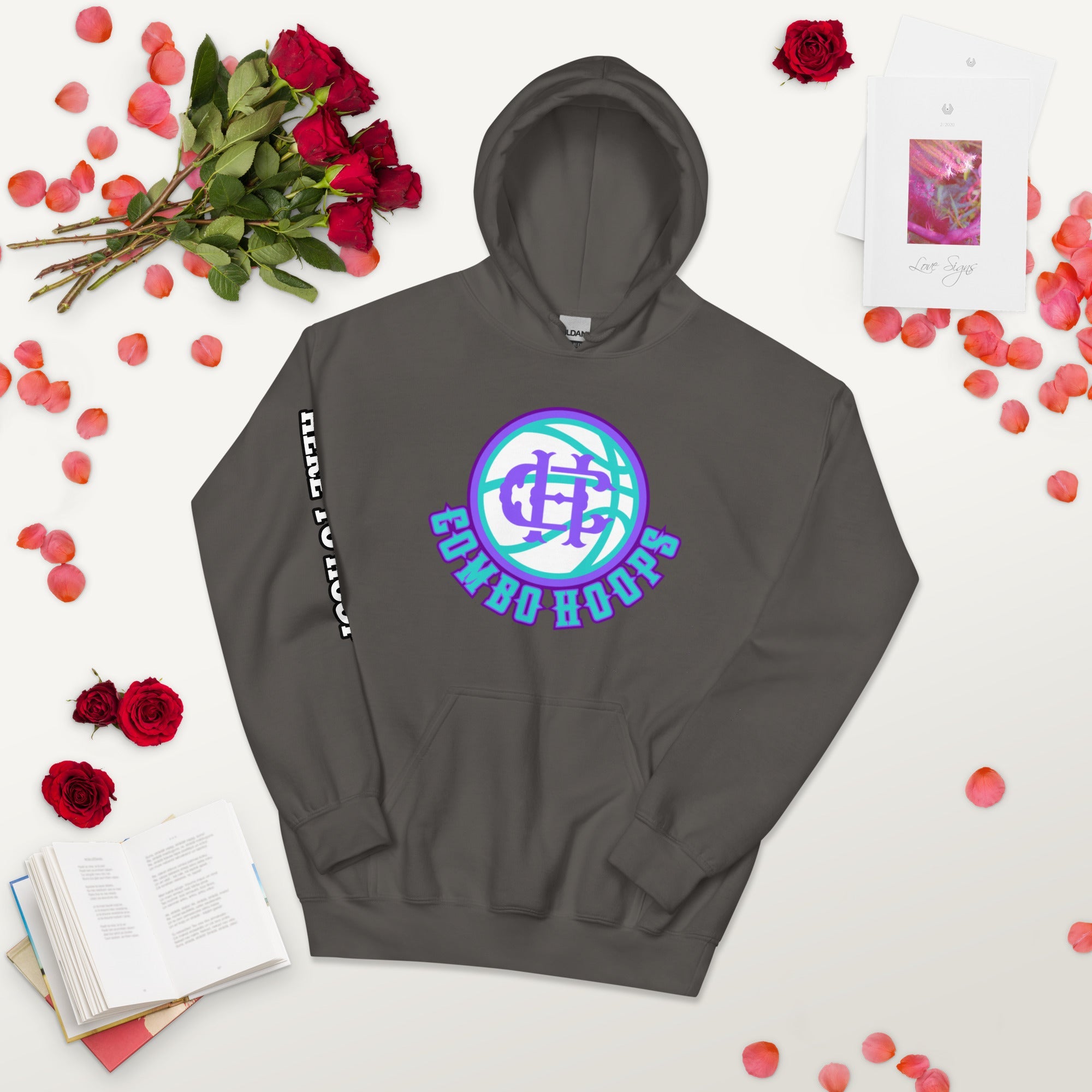NH Combo Hoops Unisex Heavy Blend Hoodie – Cozy Fleece Sweatshirt