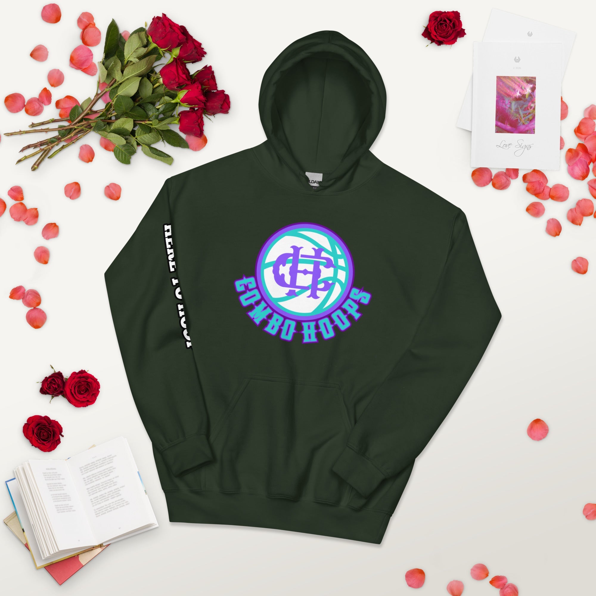 NH Combo Hoops Unisex Heavy Blend Hoodie – Cozy Fleece Sweatshirt