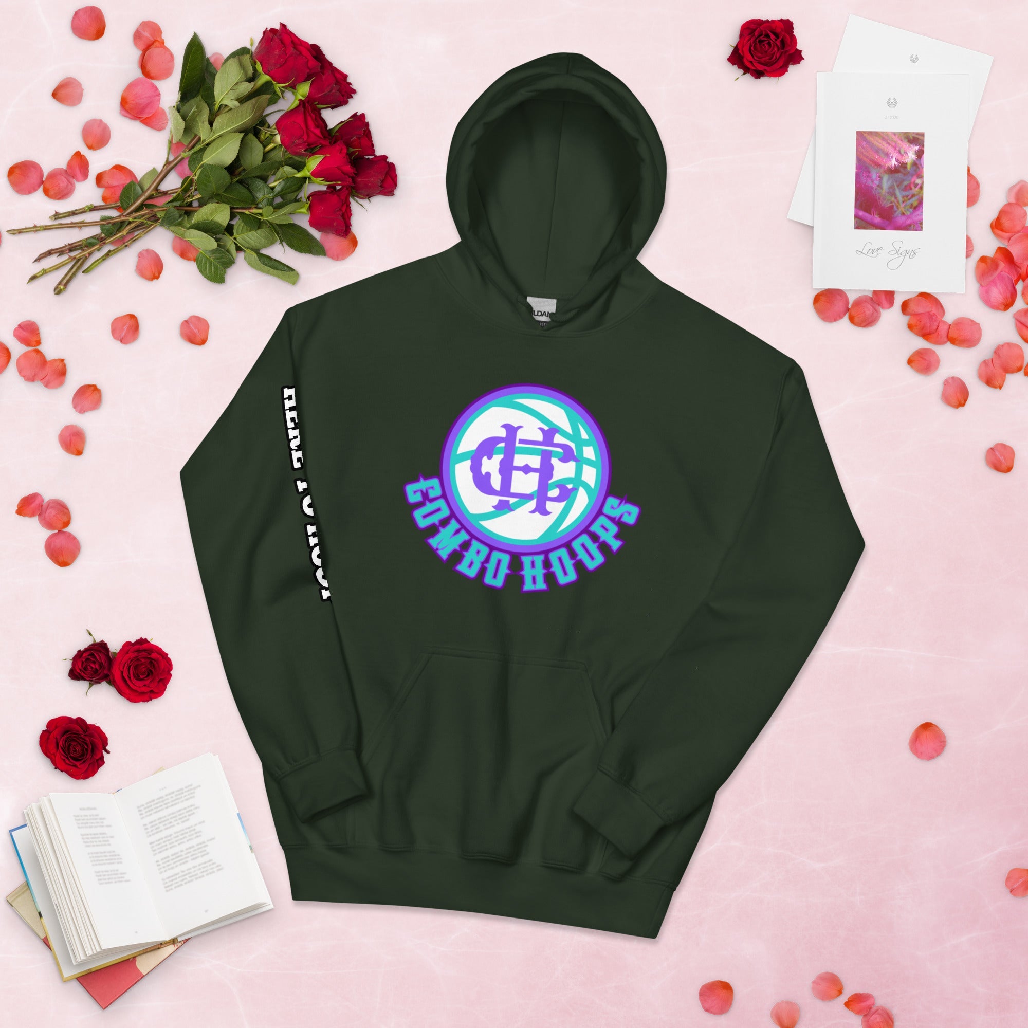 NH Combo Hoops Unisex Heavy Blend Hoodie – Cozy Fleece Sweatshirt