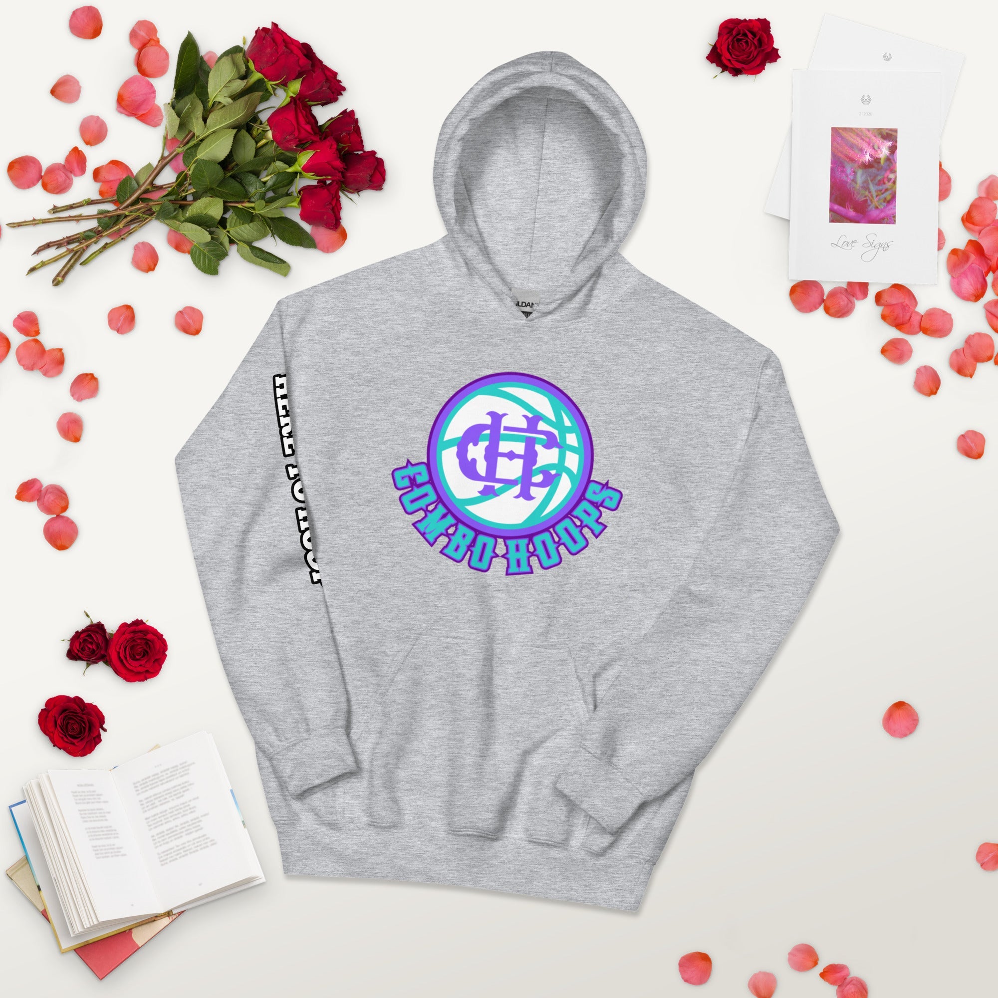 NH Combo Hoops Unisex Heavy Blend Hoodie – Cozy Fleece Sweatshirt