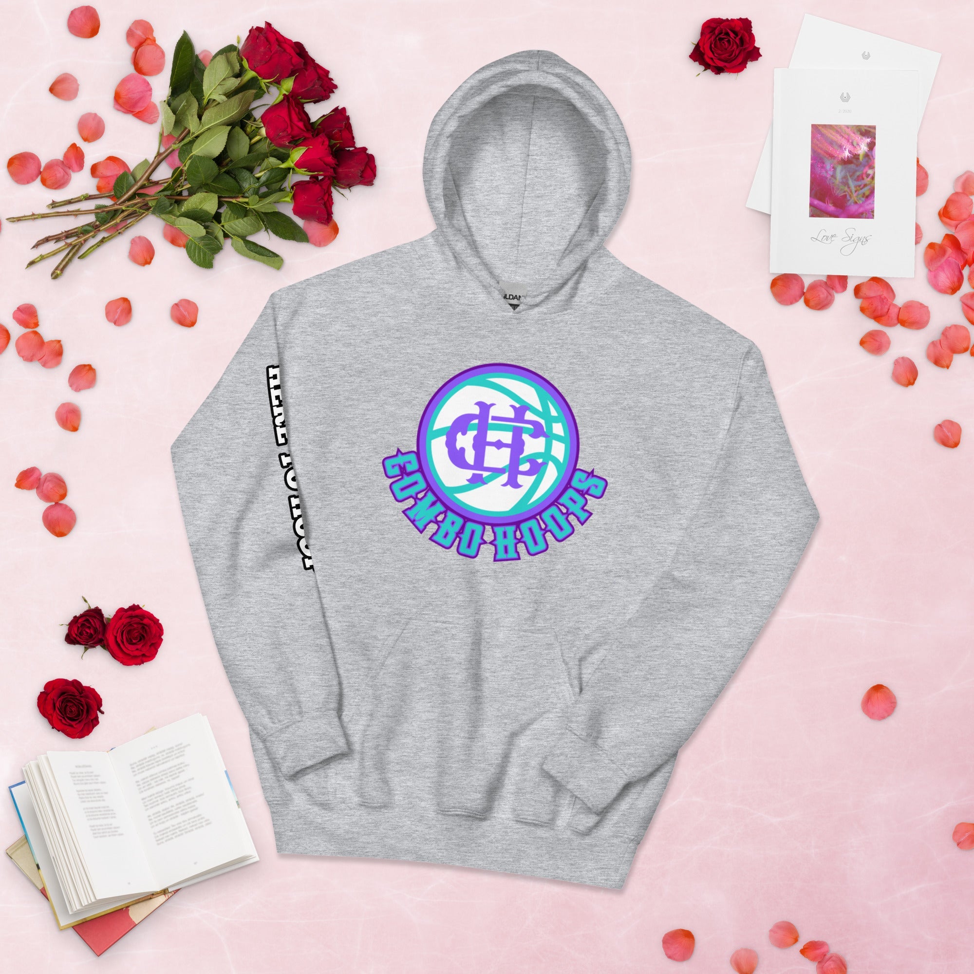 NH Combo Hoops Unisex Heavy Blend Hoodie – Cozy Fleece Sweatshirt