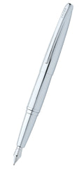 ATX® Pure Chrome Stainless Steel Extra Fine Nib Fountain Pen